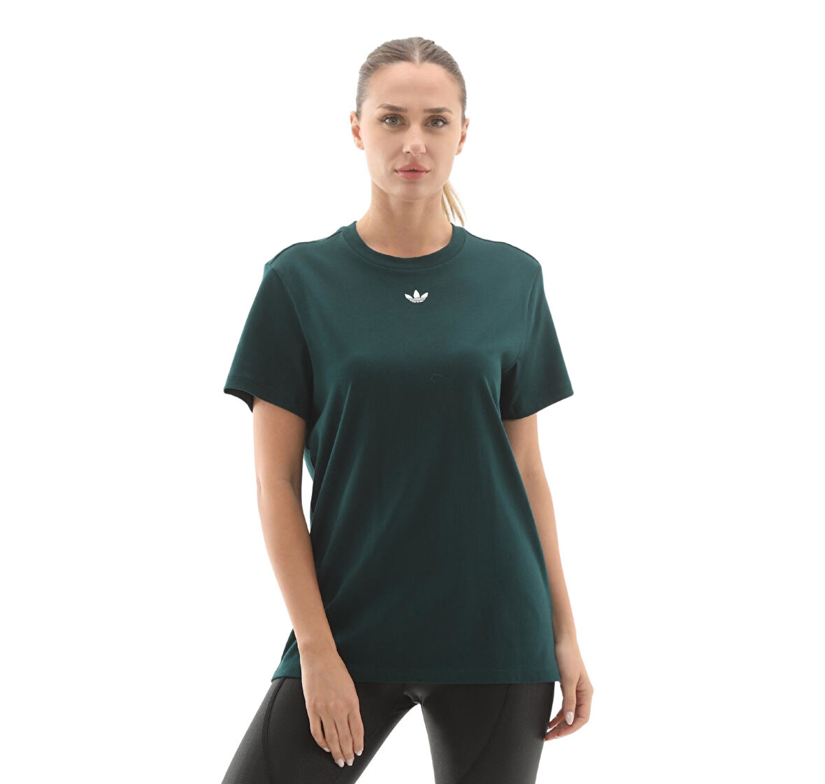JV7223-K adidas Adıbreak Tee Kadın T-Shirt Yeşil