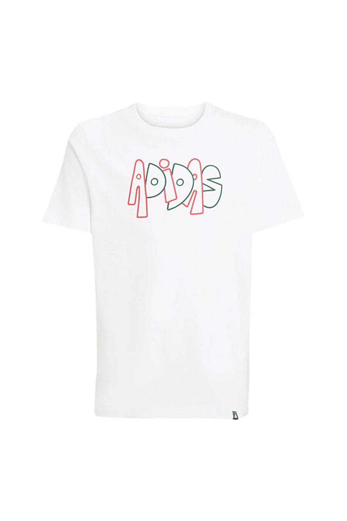 adidas  Çocuk  Beyaz  T-shirt J GRAFFITI T JV5245