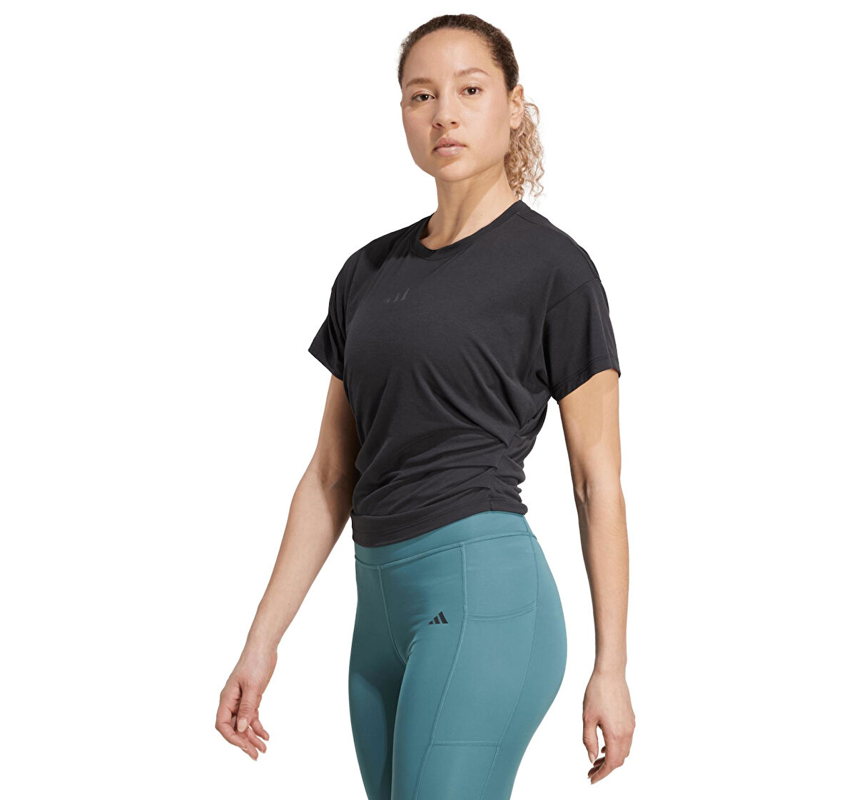 JX1190-K adidas Power Tee Kadın T-Shirt Siyah