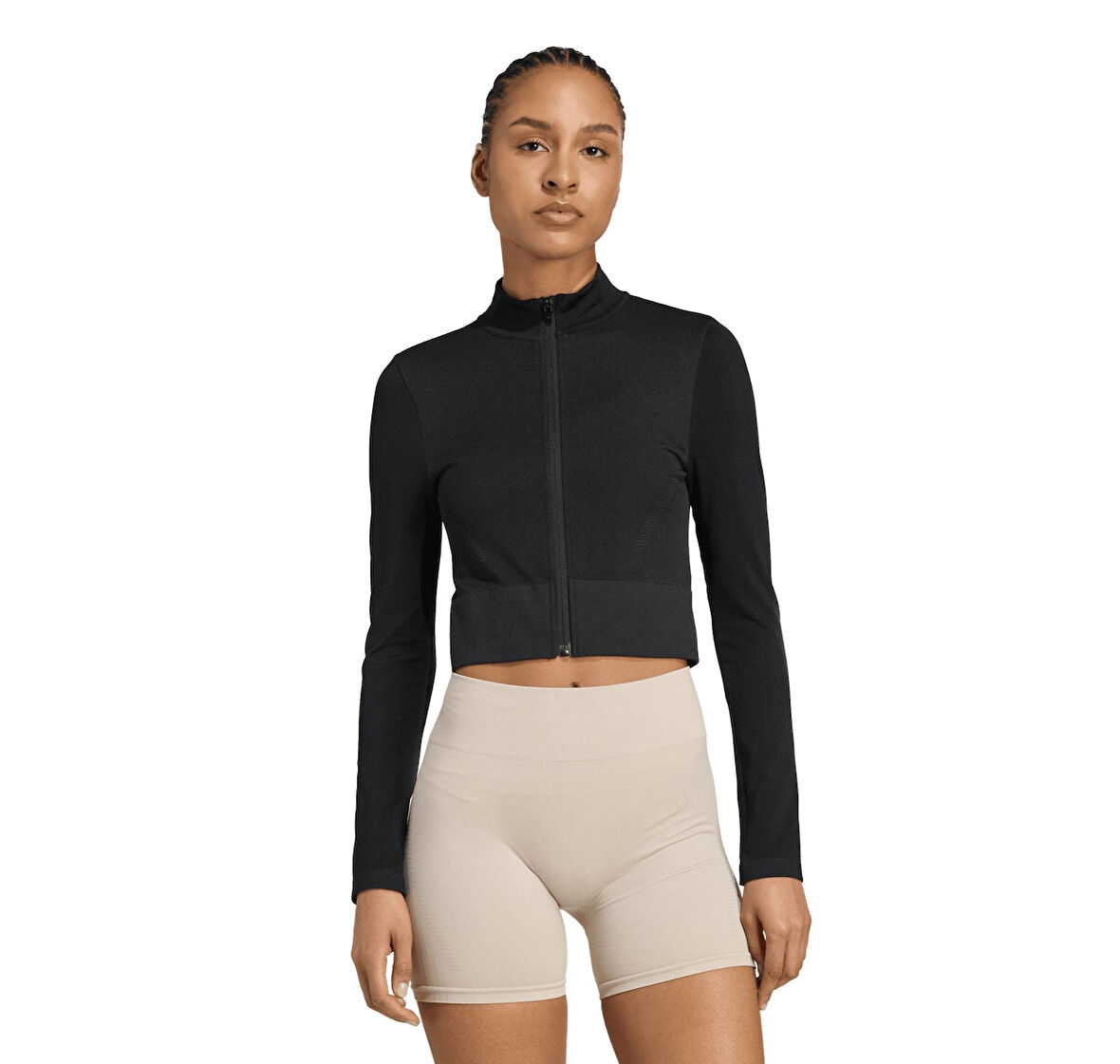 JX3900-K adidas We Knıt Jkt Kadın Sweatshirt Siyah