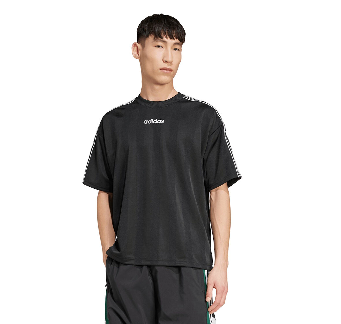 JX3068-E adidas 90S Jrsy Erkek T-Shirt Siyah