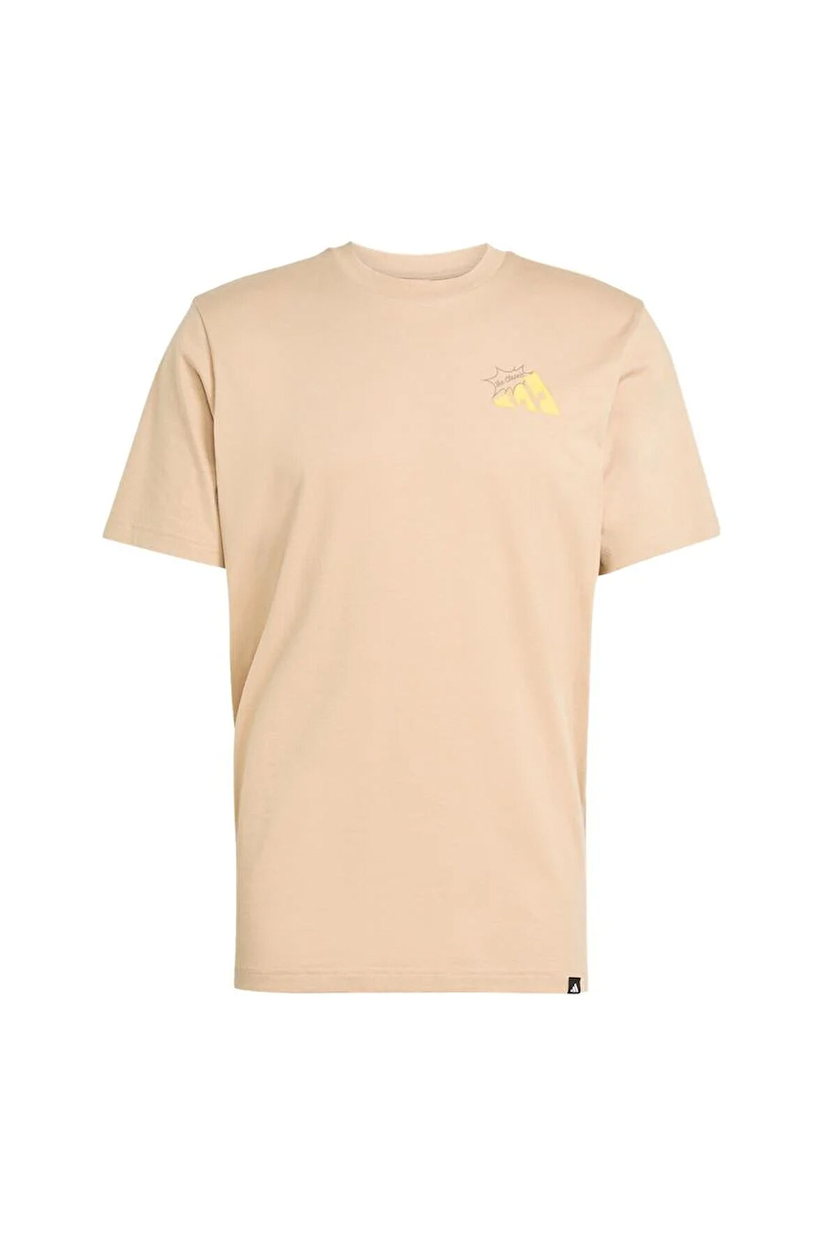 adidas Kahverengi Erkek   T-shirt M CHEESE T JM6461