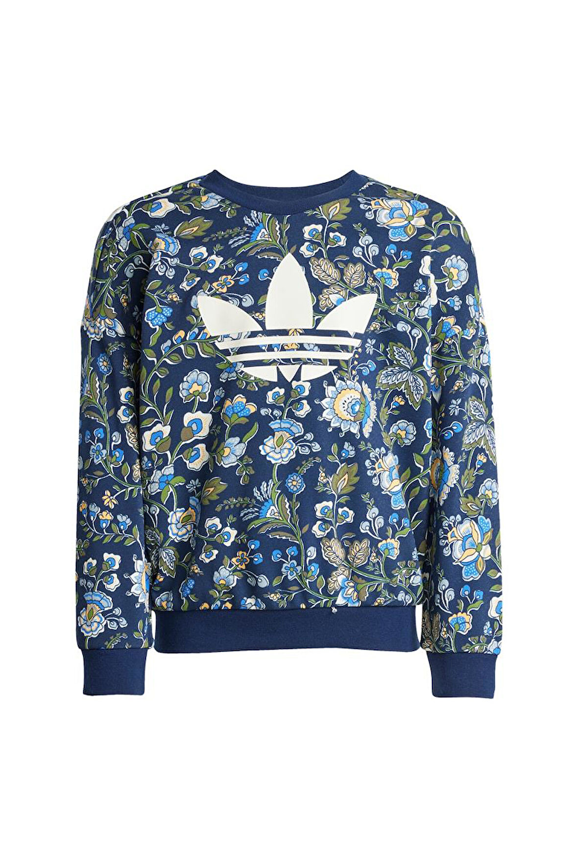 adidas Çocuk  Mavi  Eşofman CREW LEG SET JV7804