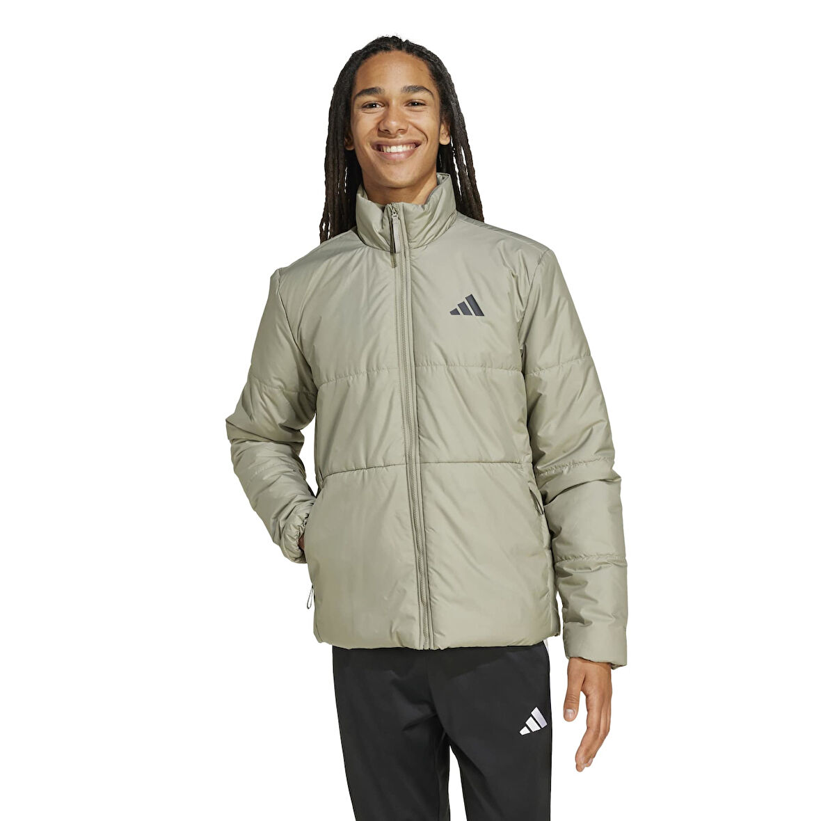 Adidas Erkek Günlük Mont Bsc Climawarm 3-Stripes Insulated Jacket Jx7760
