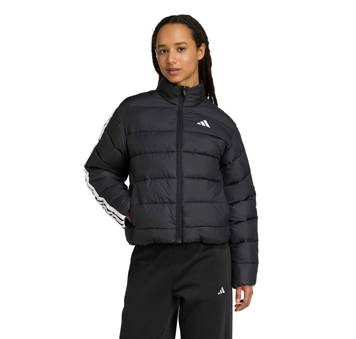 JM8421-K adidas W Ess 3S Sd Jkt Kadın Ceket Siyah