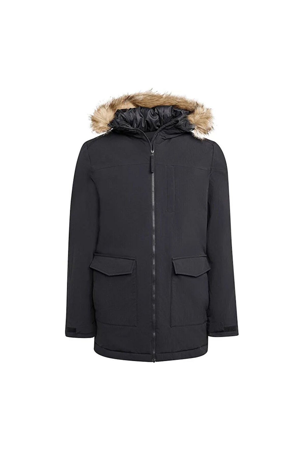 adidas Erkek  Siyah  Mont PAVERIC FUR PAR JM3919