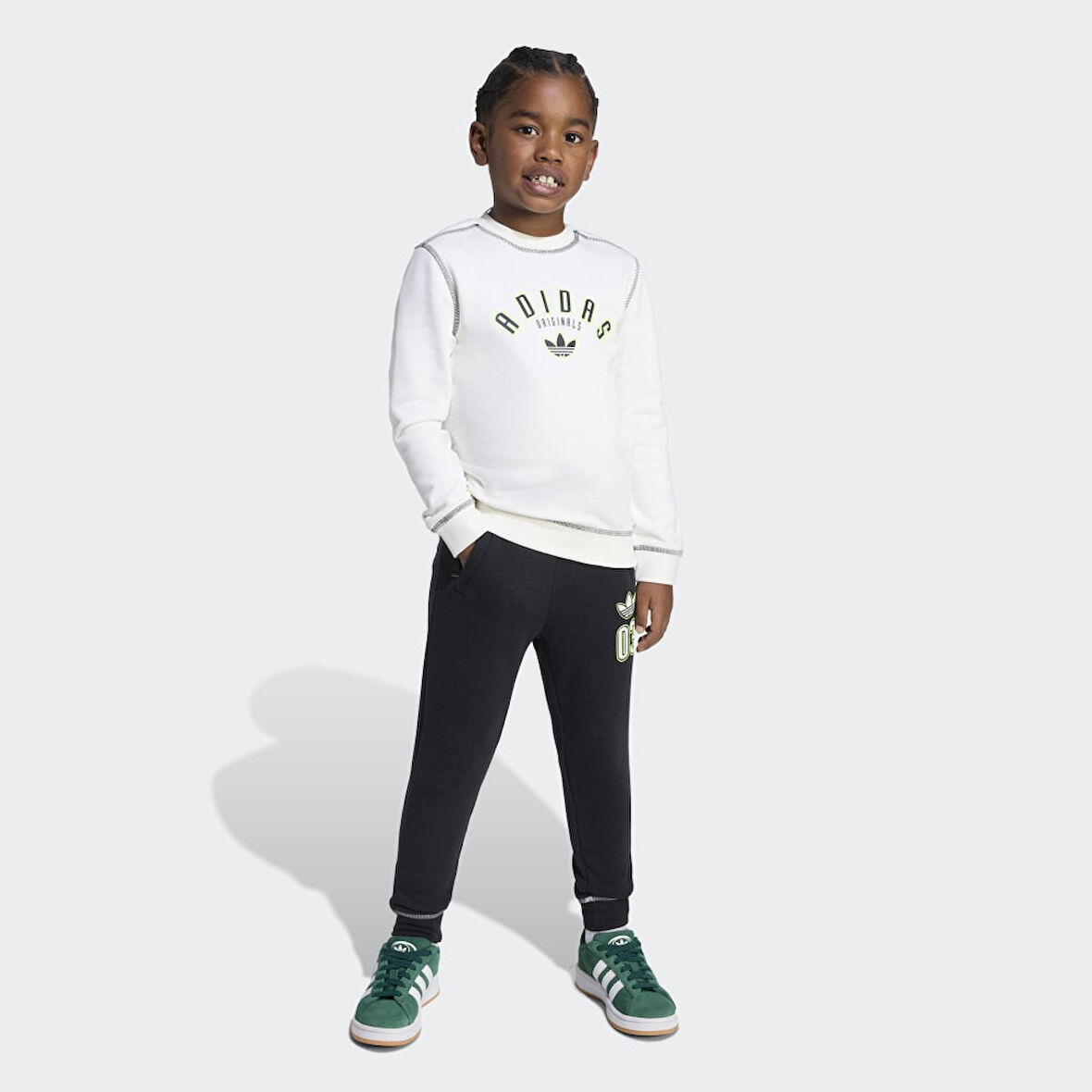 adidas JX5261 CREW SET Çocuk Eşofman Takımı