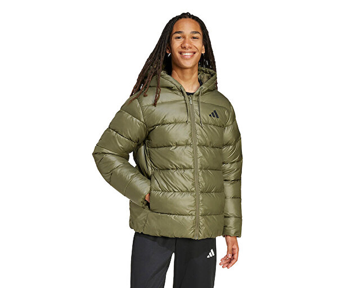 adidas Ess Sd Puf Hd J Erkek Outdoor Mont JW2979 Haki