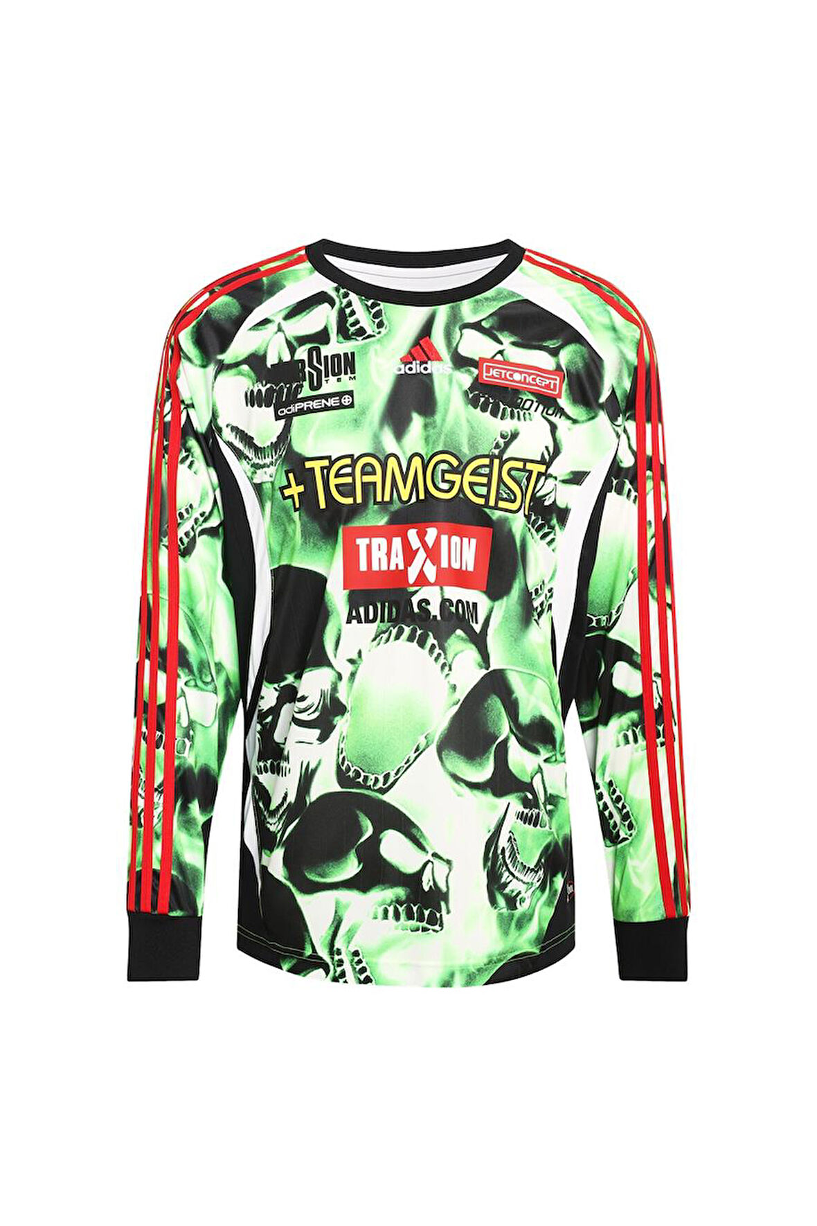 adidas Erkek  Yeşil  T-shirt AOP LS JERSEY KG2681