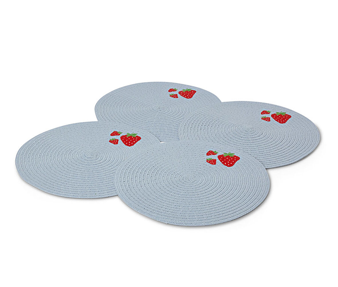 Amerikan Servis, Yuvarlak, 4 Adet