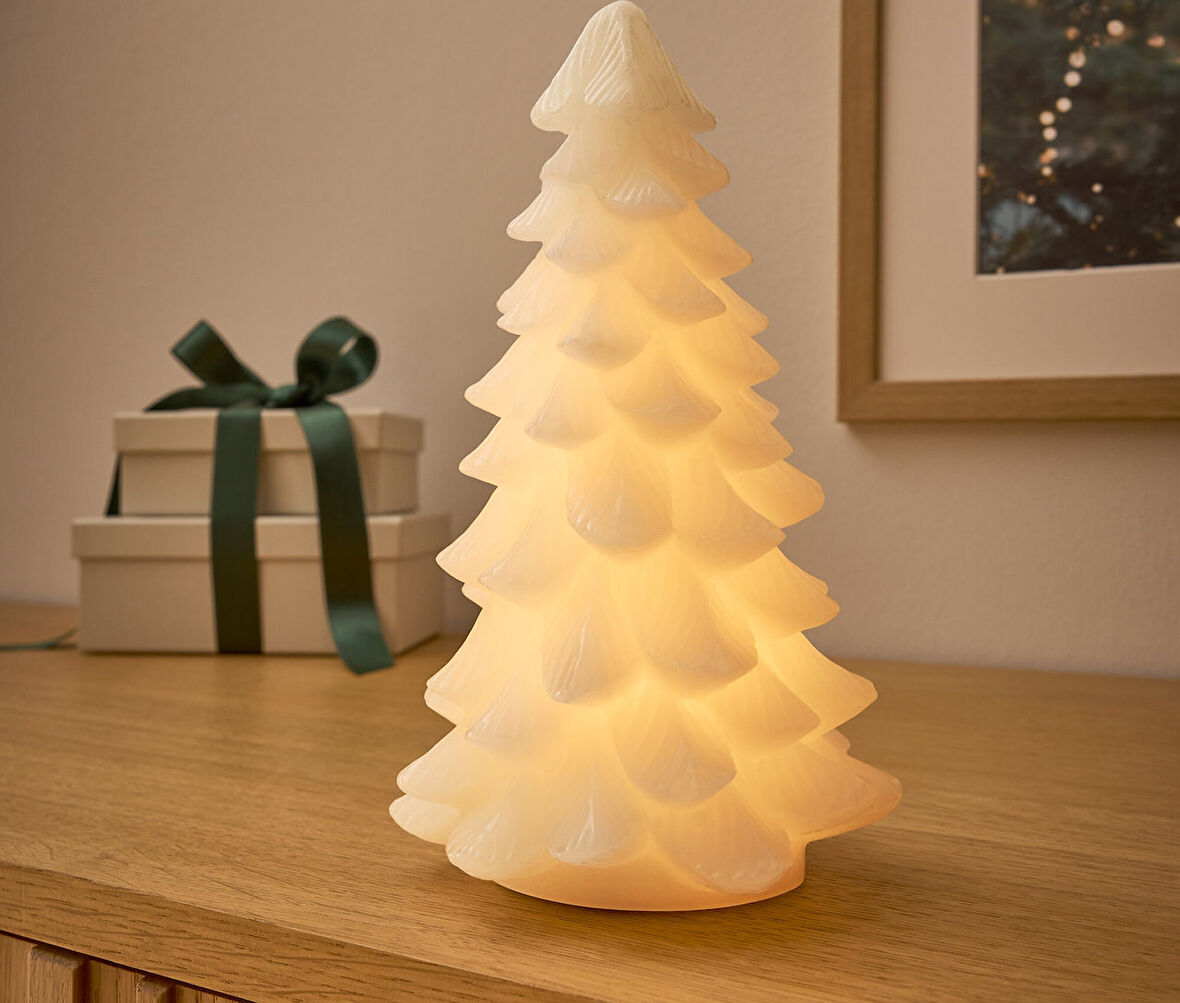 LED Yılbaşı Ağacı, Gerçek Mum, Büyük