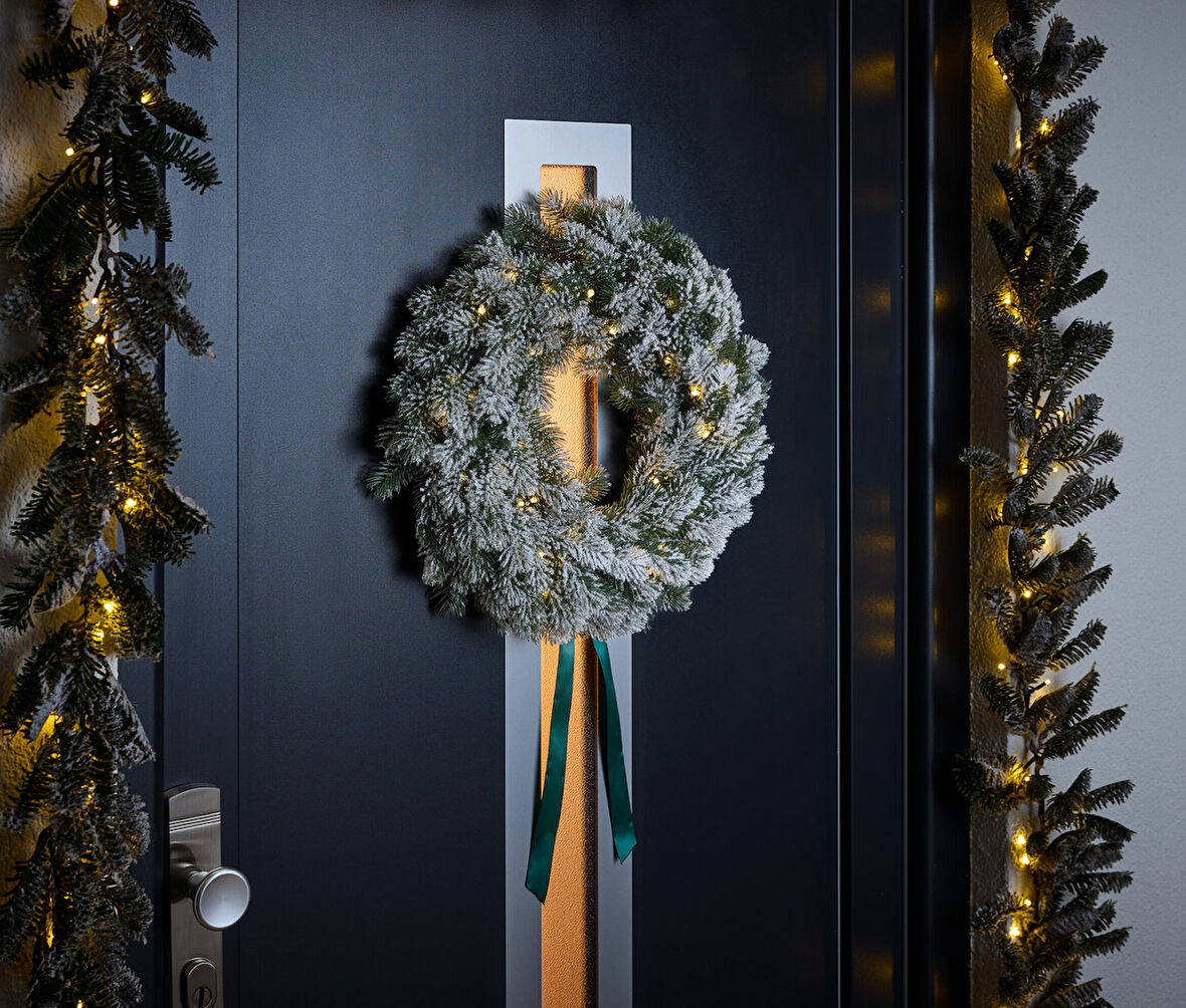 LED Çelenk, Dış Mekan, Kar