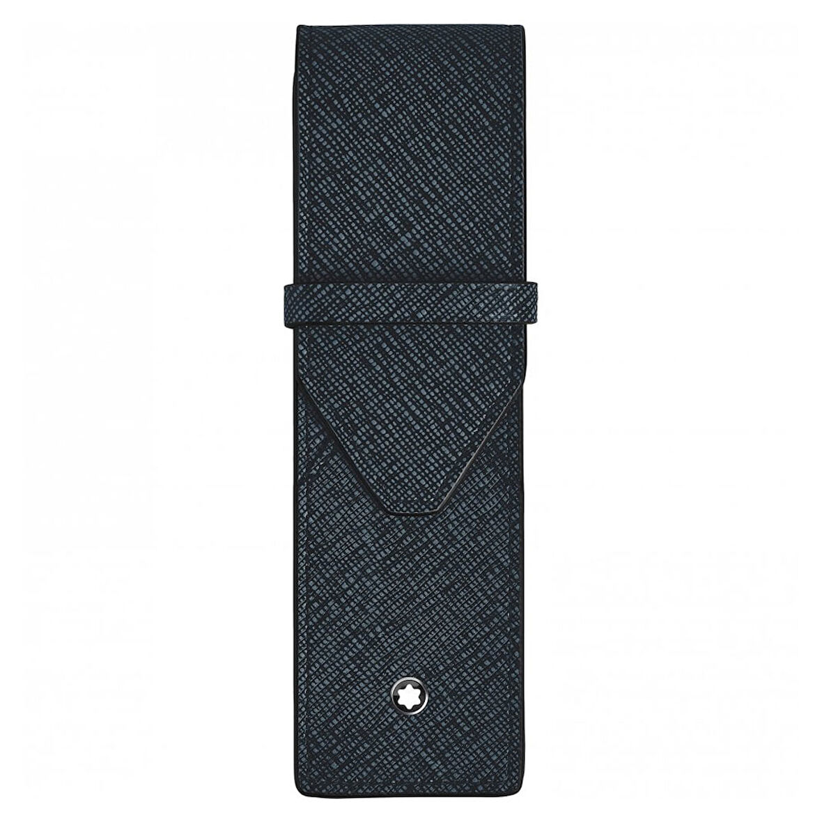 Montblanc Sartorial İkili Kalem Kılıfı Tweed Blue 220354