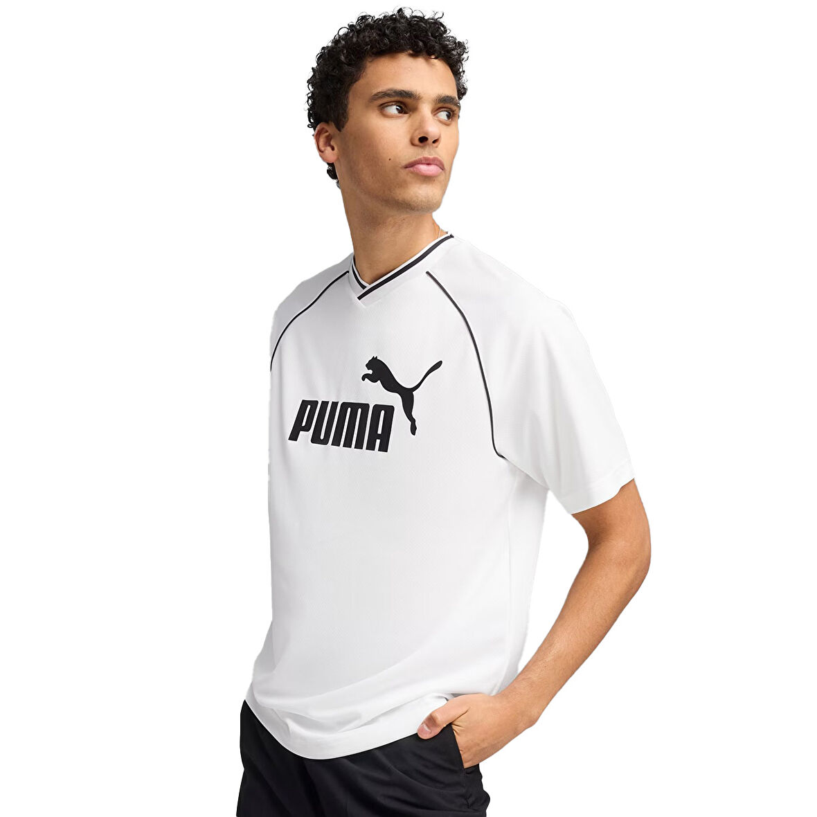 Essential Erkek Beyaz Futbol Forma 68826402