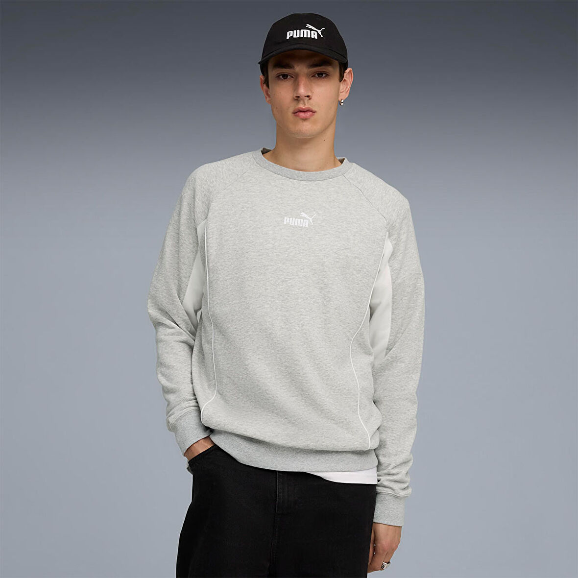 Puma Erkek Sweatshirt Sport Crew
