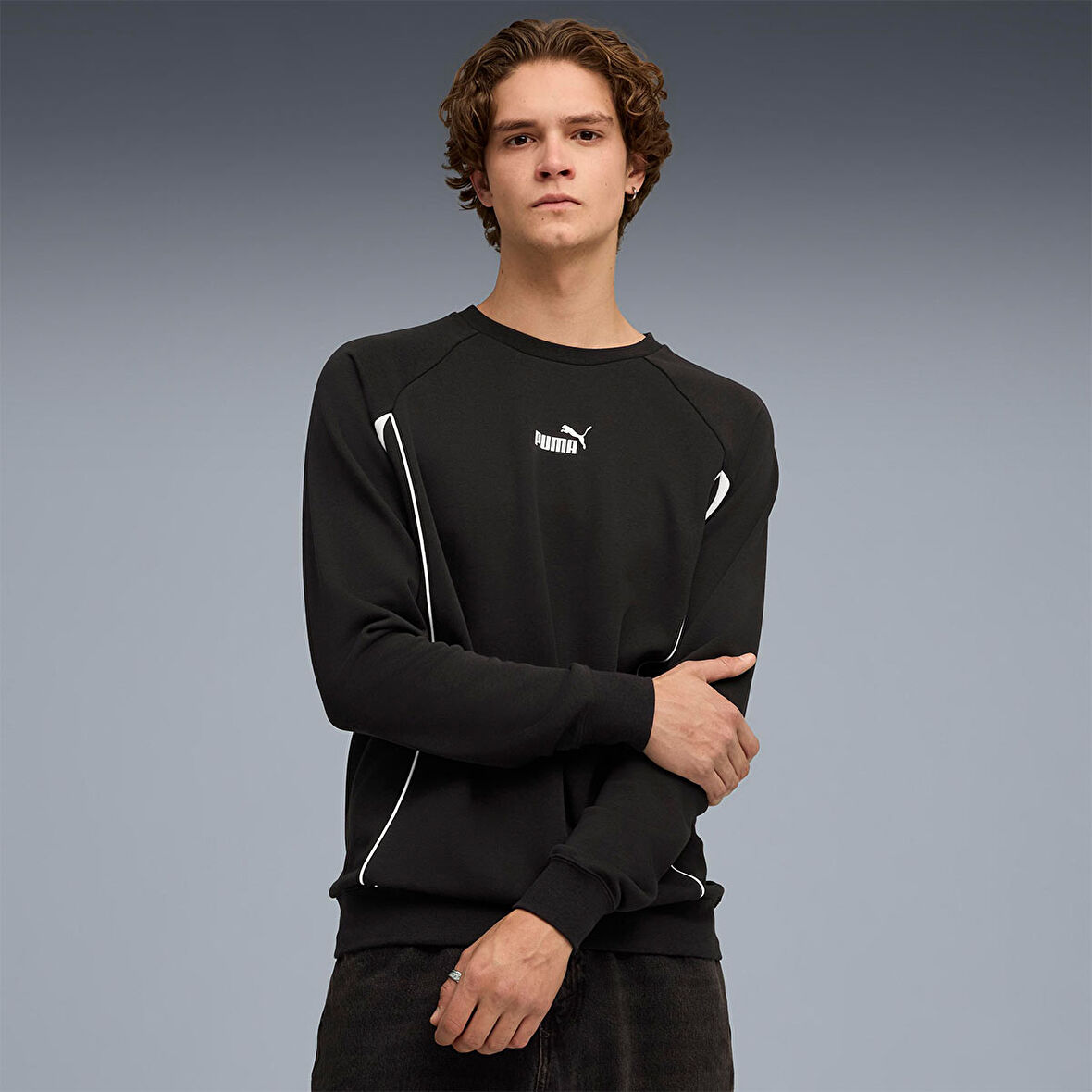Puma Erkek Sweatshirt Sport Crew