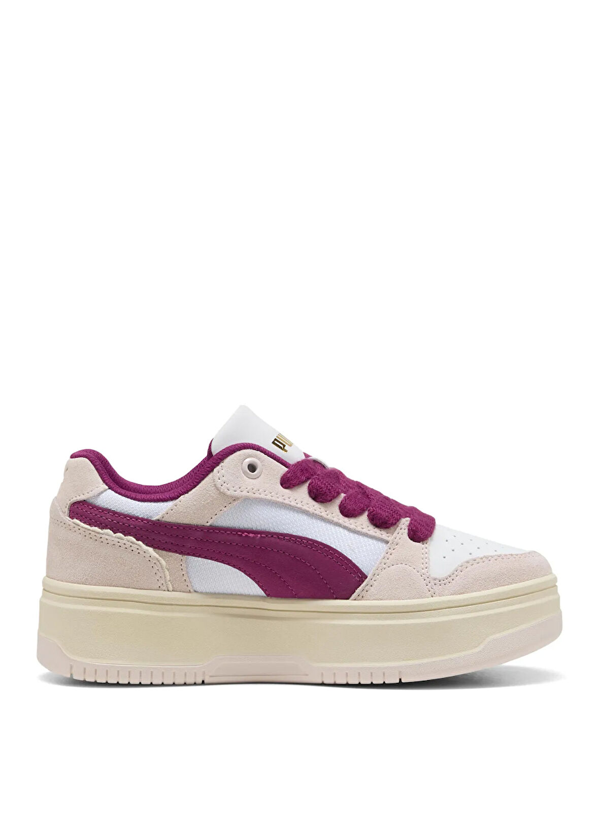 Puma Bordo - Pembe Kız Çocuk Yürüyüş Ayakkabısı 40434002-Rebound Femme Memoires Jr
