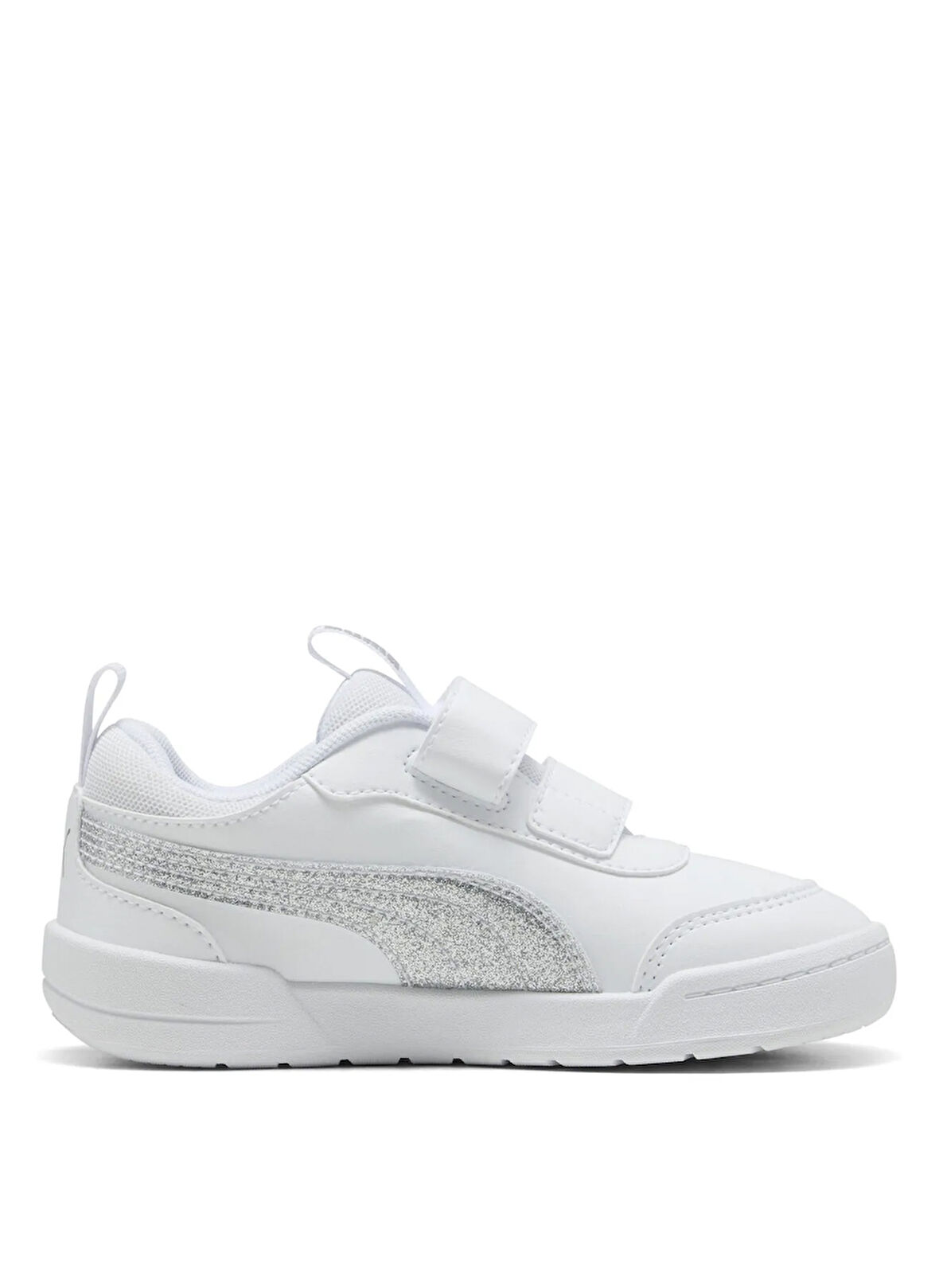 Puma Beyaz Kız Çocuk Yürüyüş Ayakkabısı 40321102-Puma multiflex 2 Glitz FS