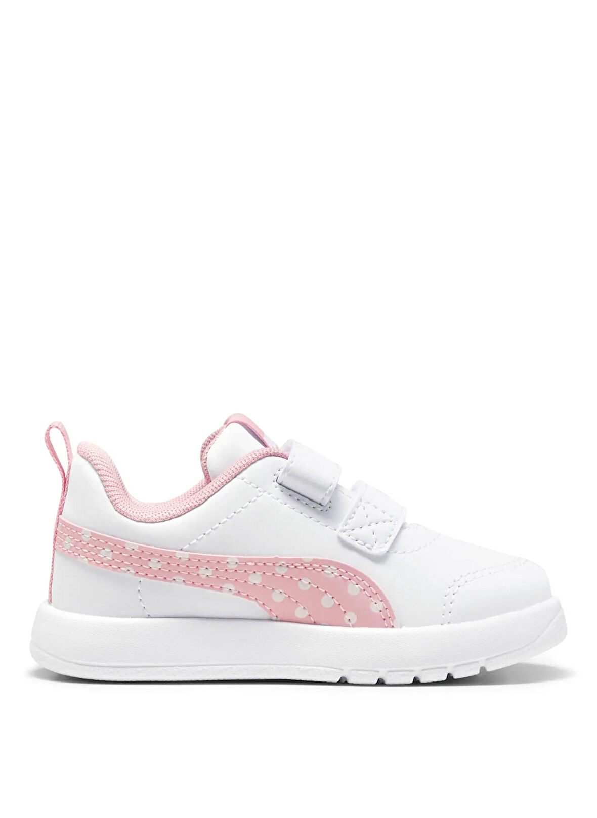Puma Beyaz Bebek Yürüyüş Ayakkabısı 39875905-Courtflex V3 Dotty V Inf P