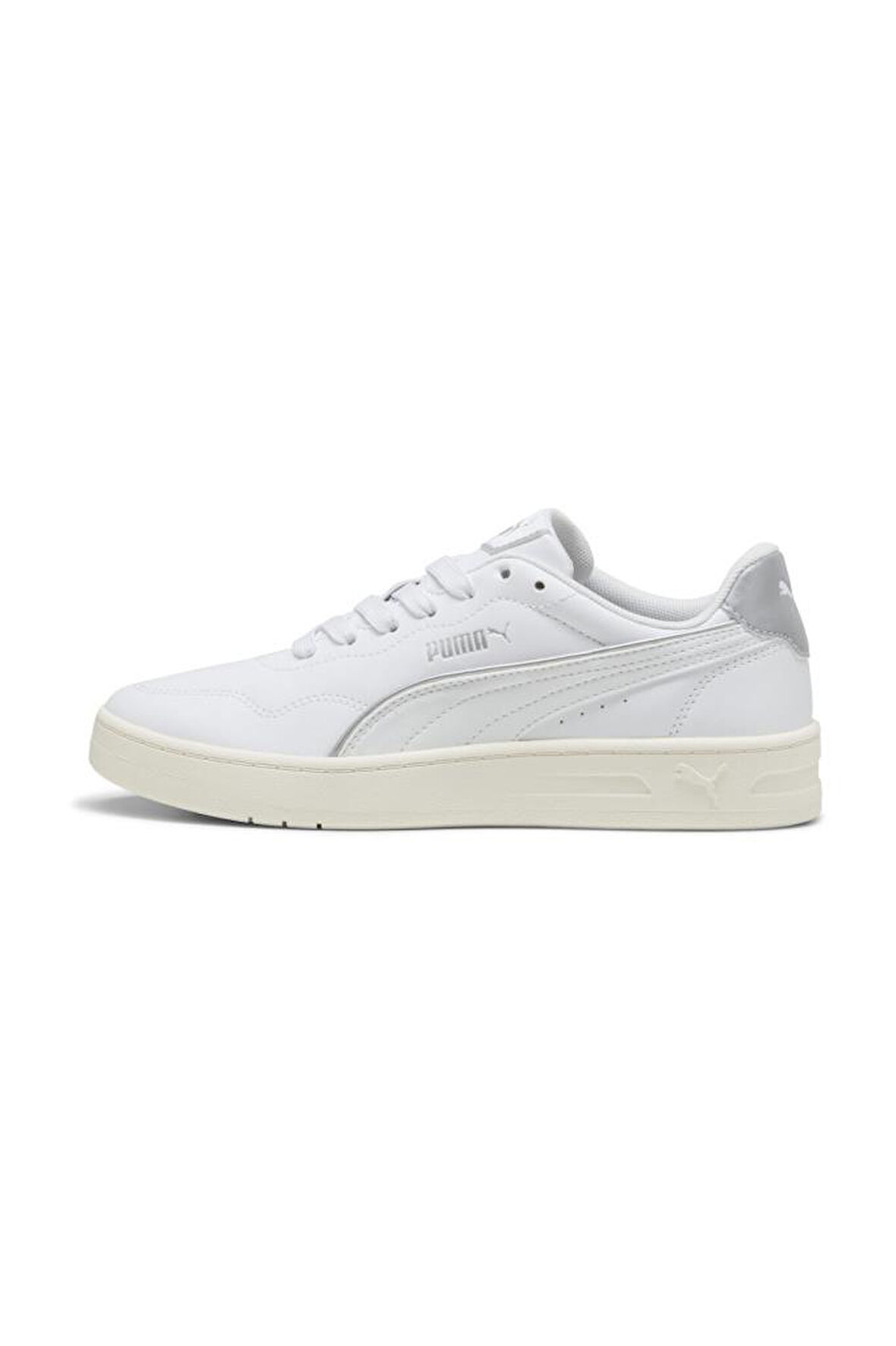 Puma Court Lally DaylNight 402682 02 Kadın Sneaker Ayakkabı Beyaz Gümüş 36-40 
