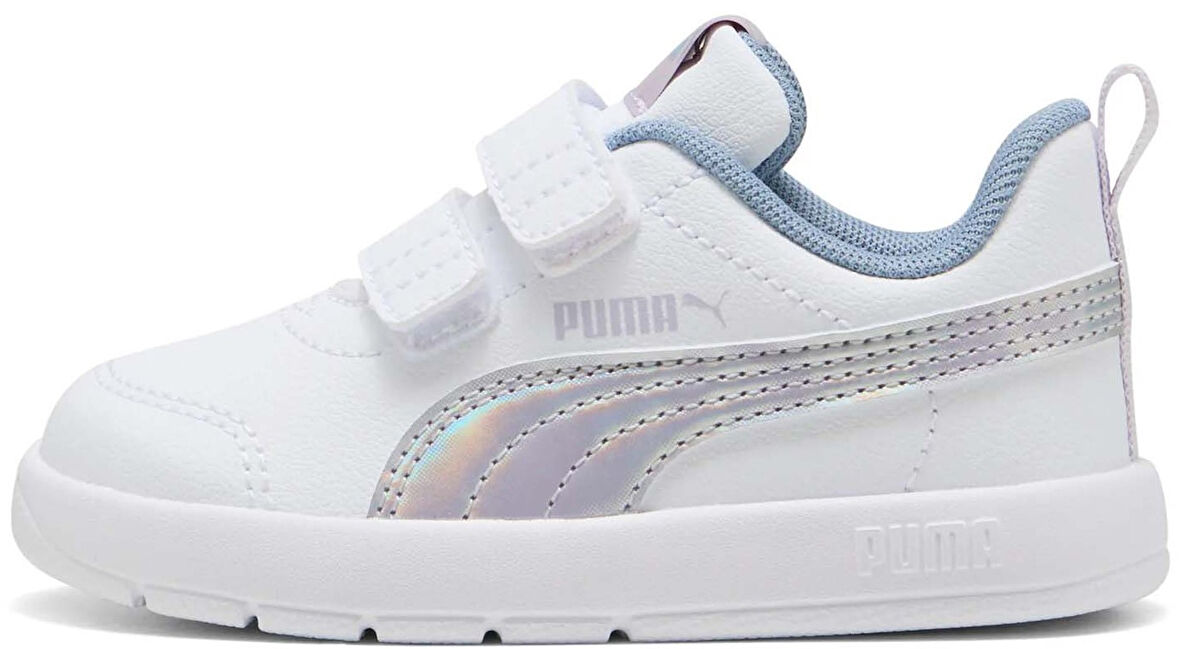 Puma Courtflex V3 SpaceBelle VInf 404346-02 Ortopedik Bebek Çocuk Spor Ayakkabı