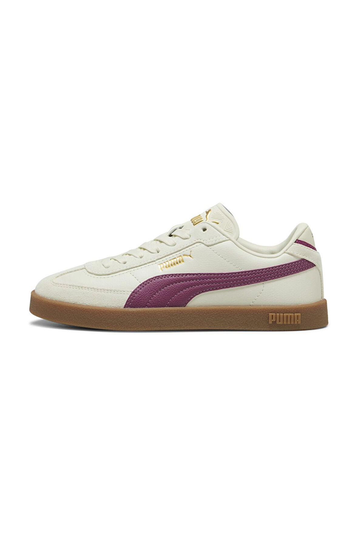 Puma Kadın Club II Era Unisex Bej Mor Spor Ayakkabı Sneaker - 397447