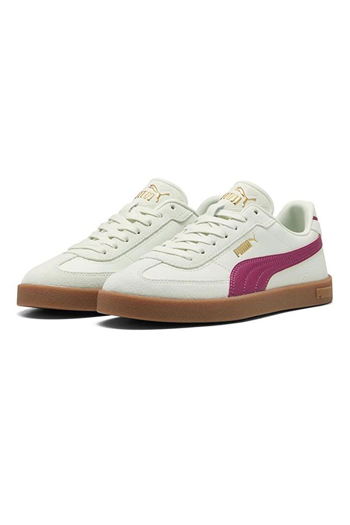 Puma Kadın Club II Era Unisex Bej Mor Spor Ayakkabı Sneaker - 397447