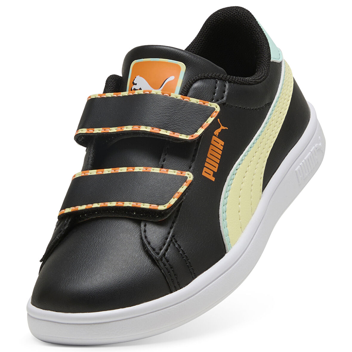 Puma Smash 3.0 Playdate V Ps Çocuk Spor Ayakkabı SİYAH