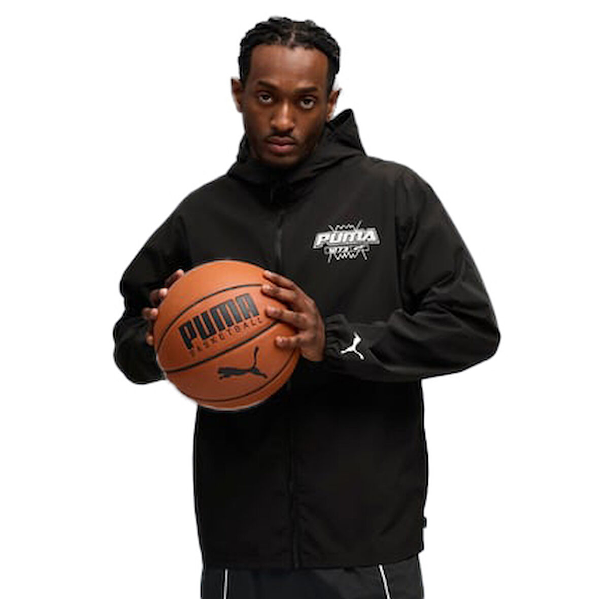 Hoopaverse Erkek Siyah Basketbol Rüzgarlık 63288701