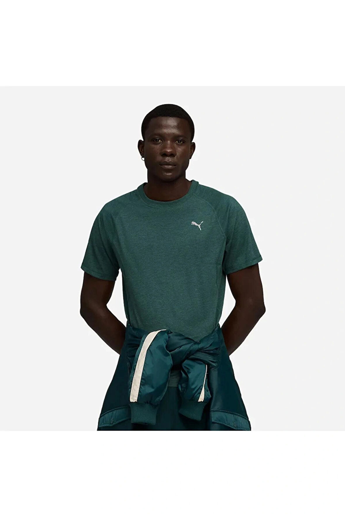 PUMA RUN  VELOCITY TEE TRI-BLEND ERKEK T-SHIRT 52660375