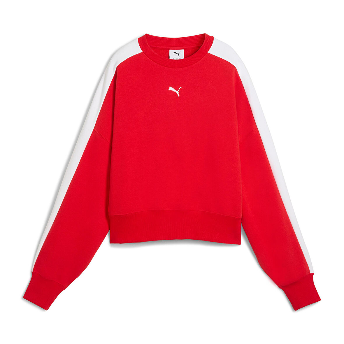 Puma Kadın Sweatshirt T7 Over Oversized Crew