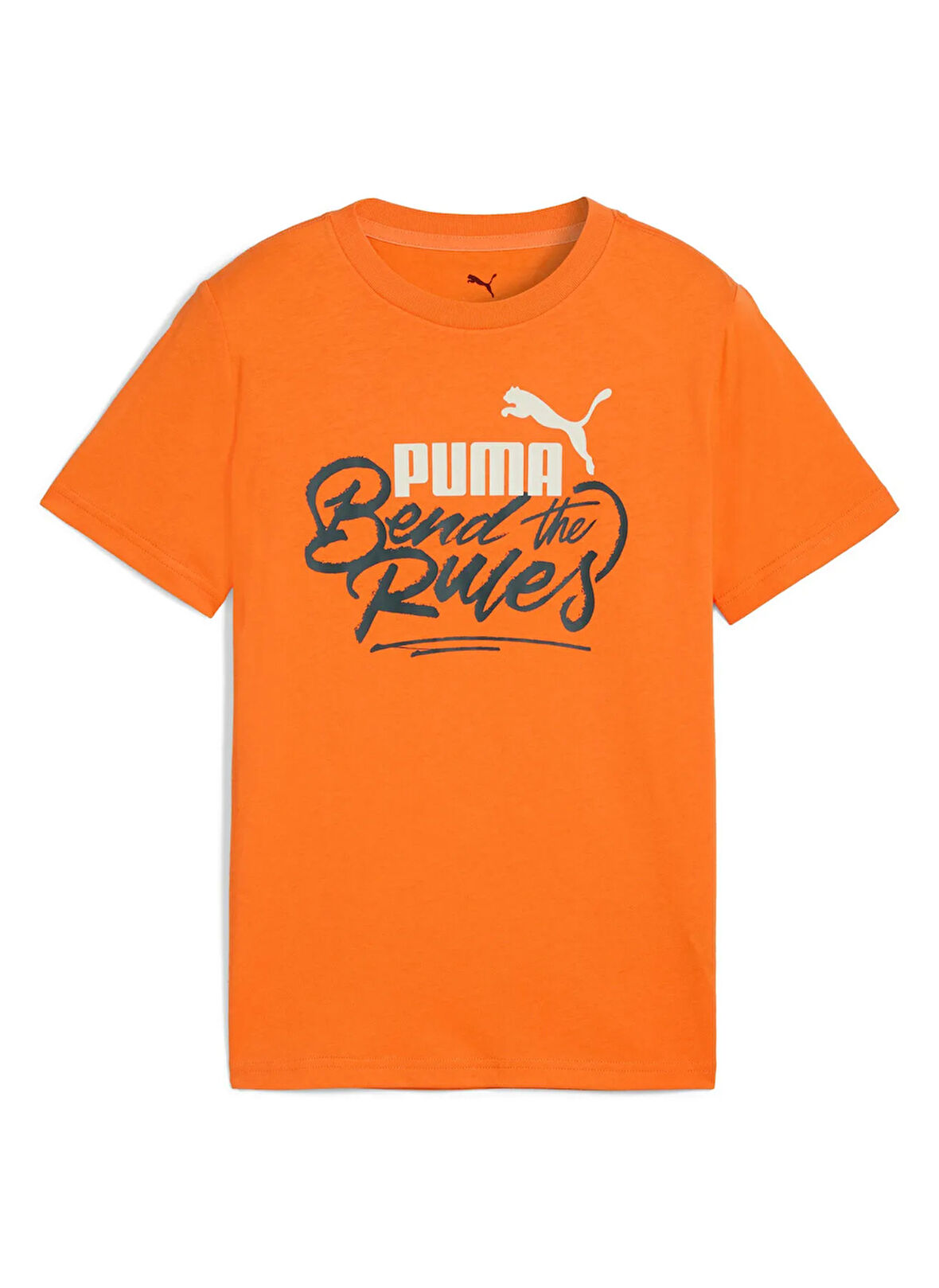 Puma Baskılı Turuncu Erkek Çocuk T-Shirt 68847226-MID90s Graphic Tee III B O