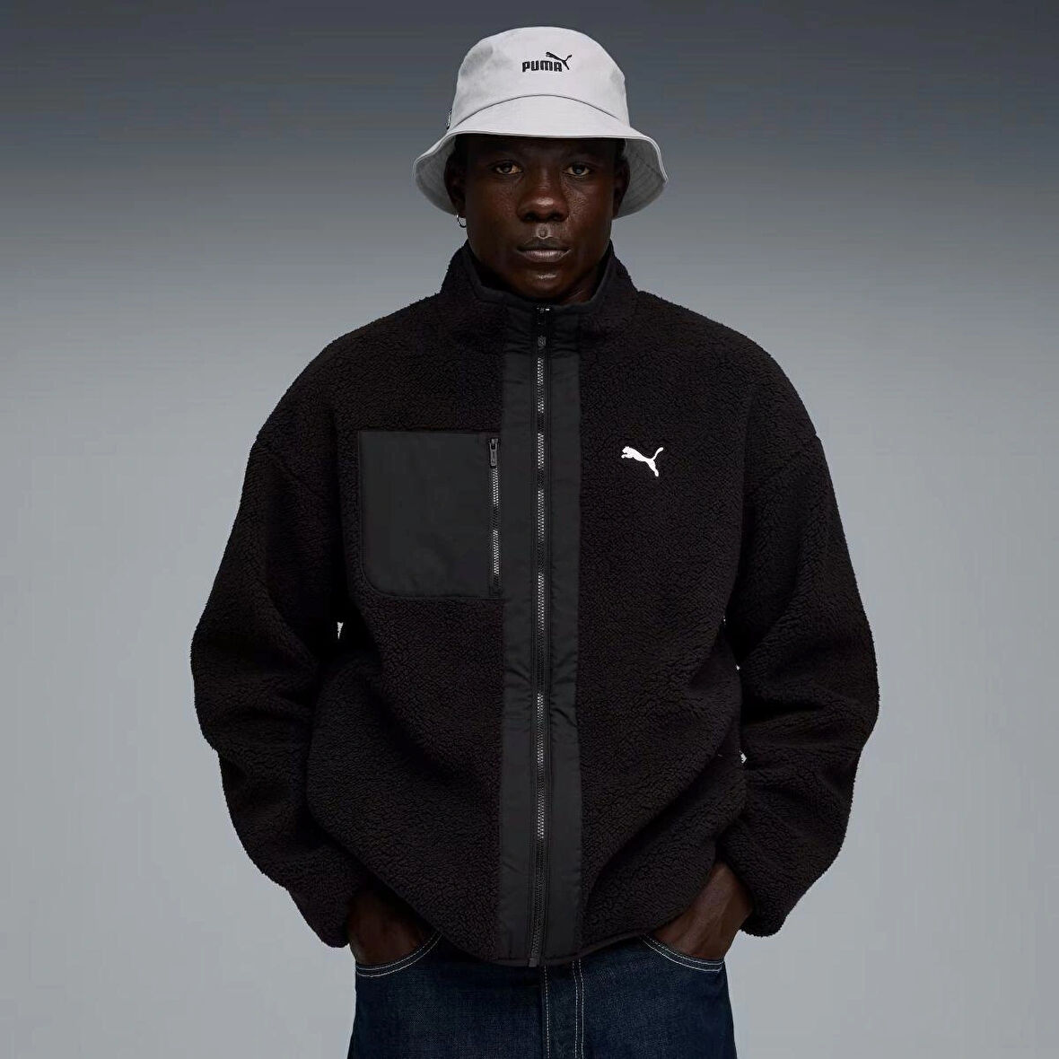 PUMA Reversible Sherpa Jacket 68837101