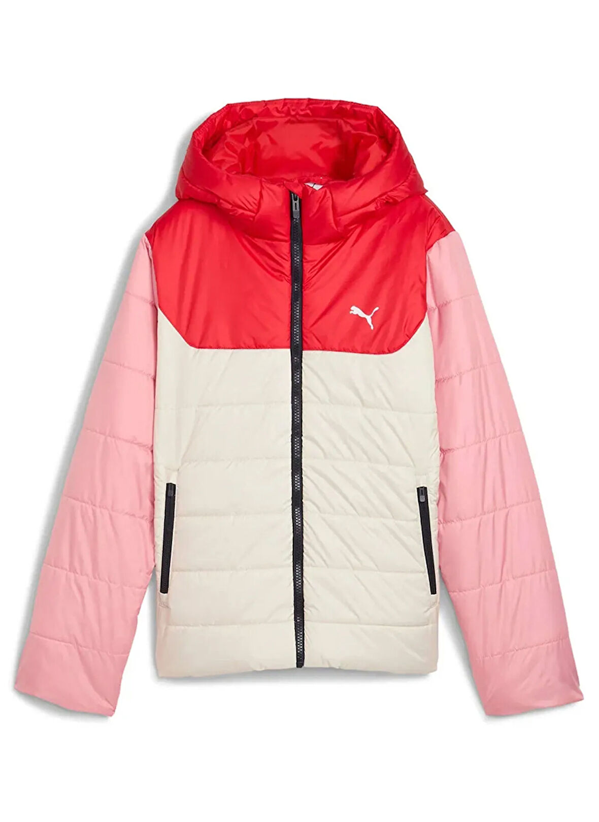 Puma Çok Renkli Kız Çocuk Mont 68522687-ESS Hooded Padded Jacket A