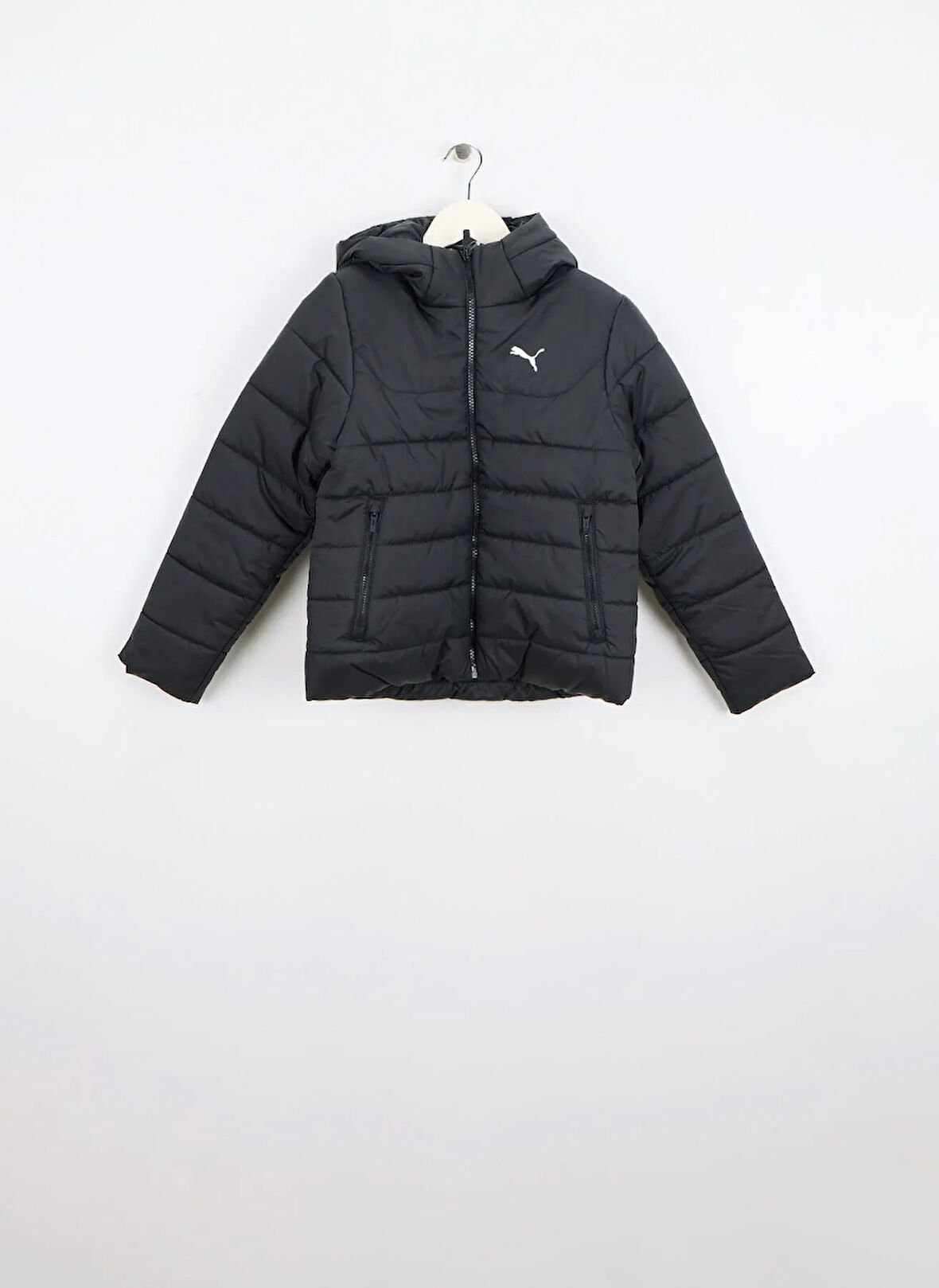 Puma Siyah Kız Çocuk Mont 68522601-ESS Hooded Padded Jacket P