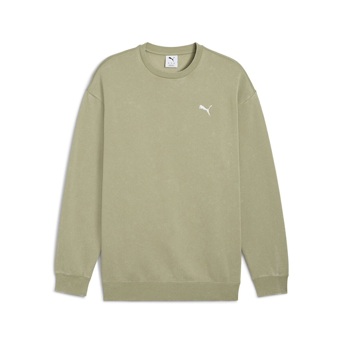 Puma 688050 82 Ess Elevated Wash Crew Erkek Eskitme Şardonlu Günlük Sweatshirt