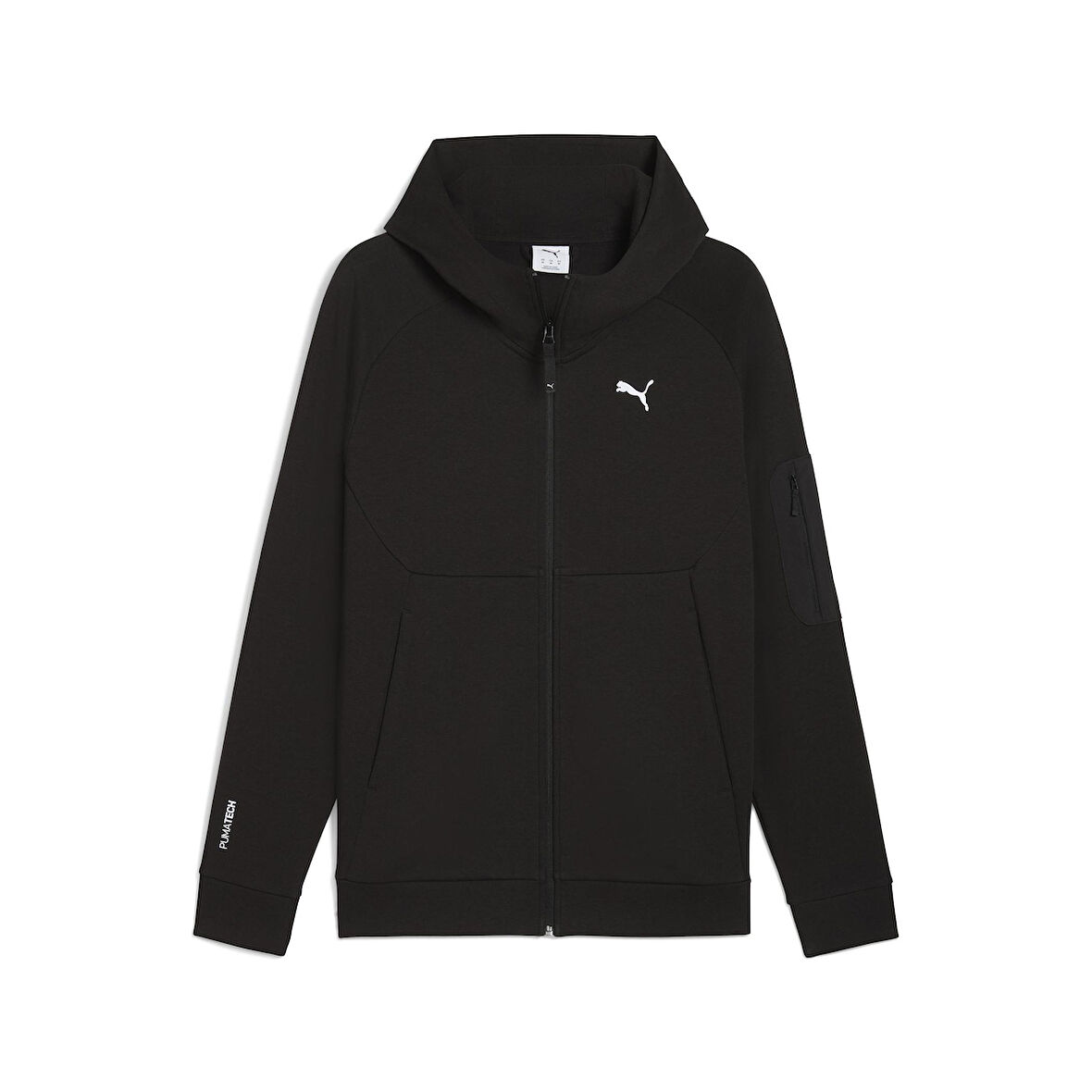 688045-01 Puma Pumatech Fz Hoodie Erkek Ceket Siyah