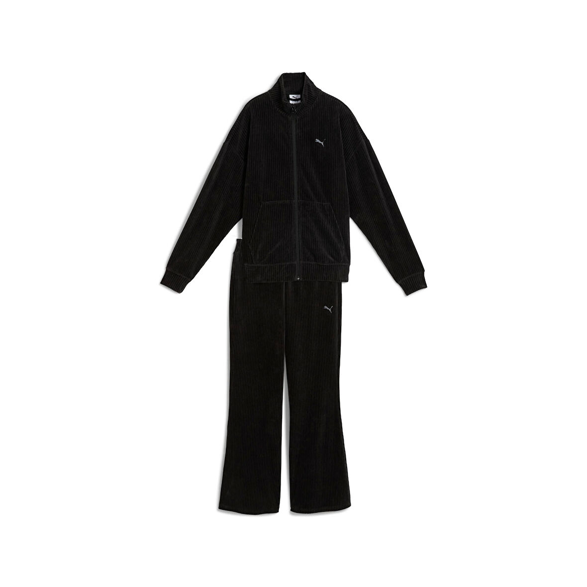 Puma Velour Rib Suit Kadın Yetişkin Eşofman Takımı