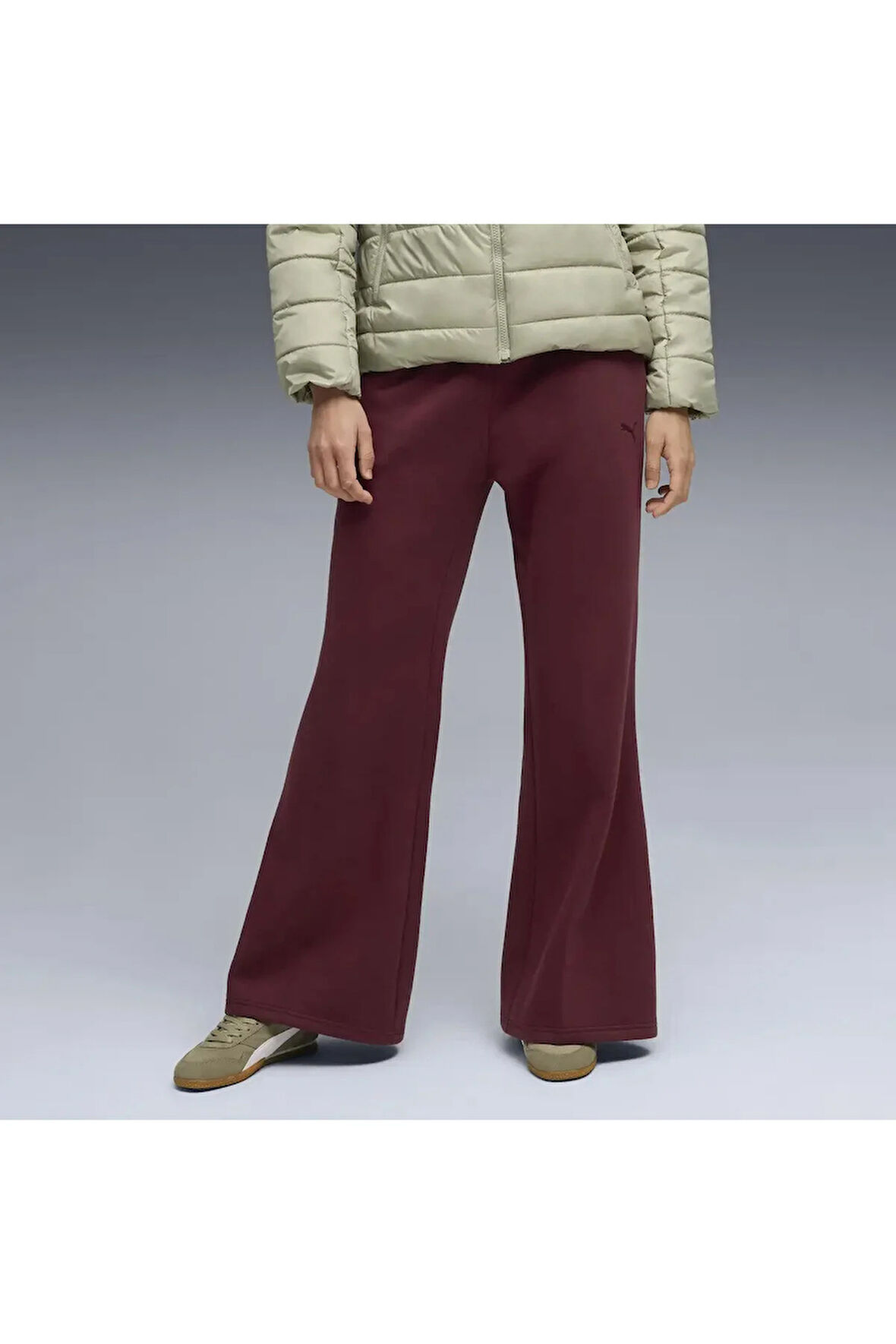 HER Straight Pants FL Kırmızı Kadın Eşofman Altı