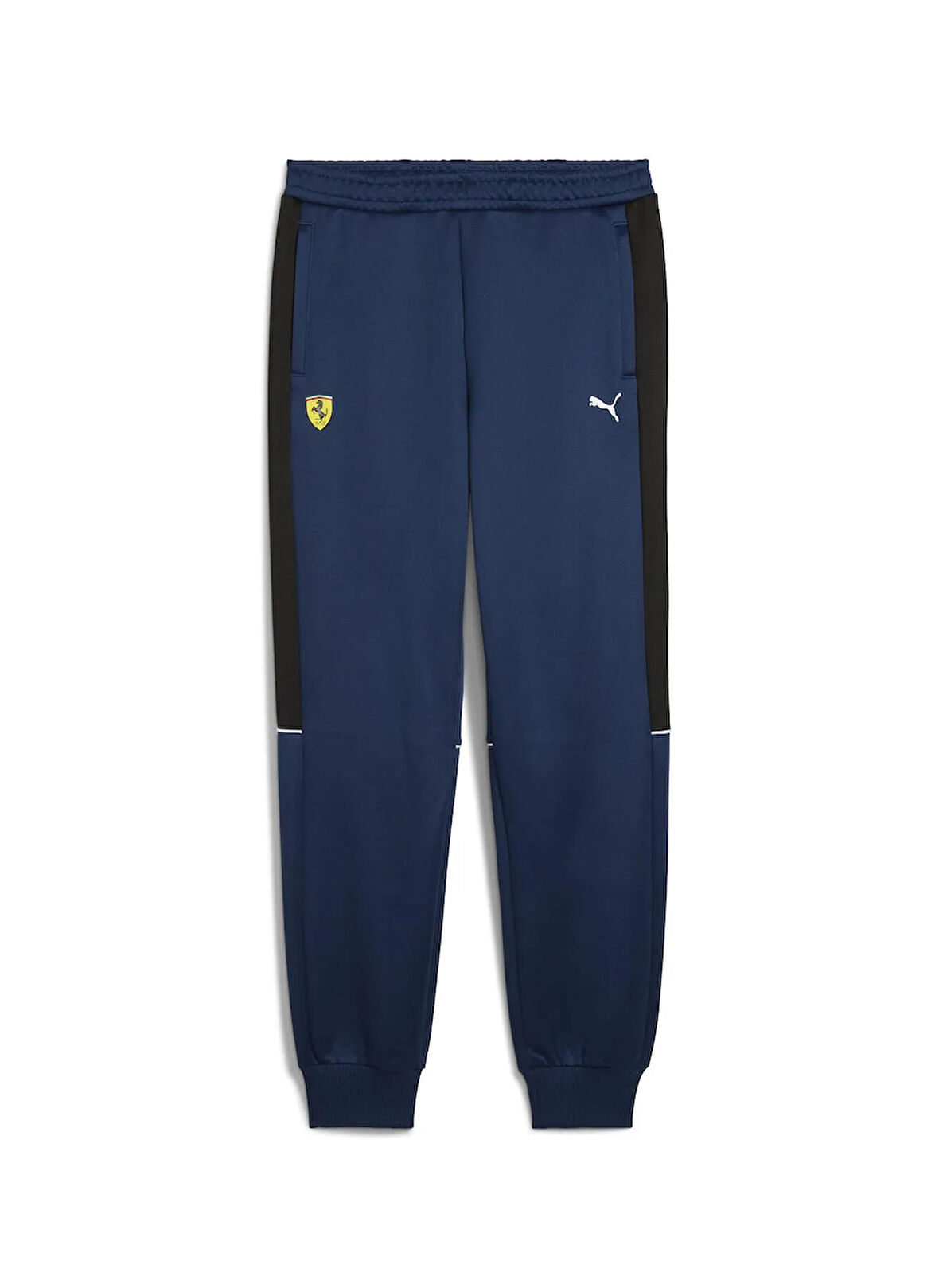 Puma 63276505 Ferrari MT7 Track Pants Pe Mavi Lastikli Bel Regular Fit Düz Erkek Eşofman Altı