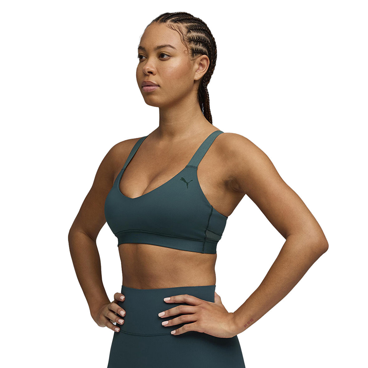 Shape Low Kadın Yeşil Antrenman Sporcu Sütyeni 52747975