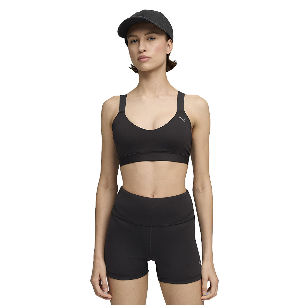 Shape Low Kadın Siyah Antrenman Sporcu Sütyeni 52747901