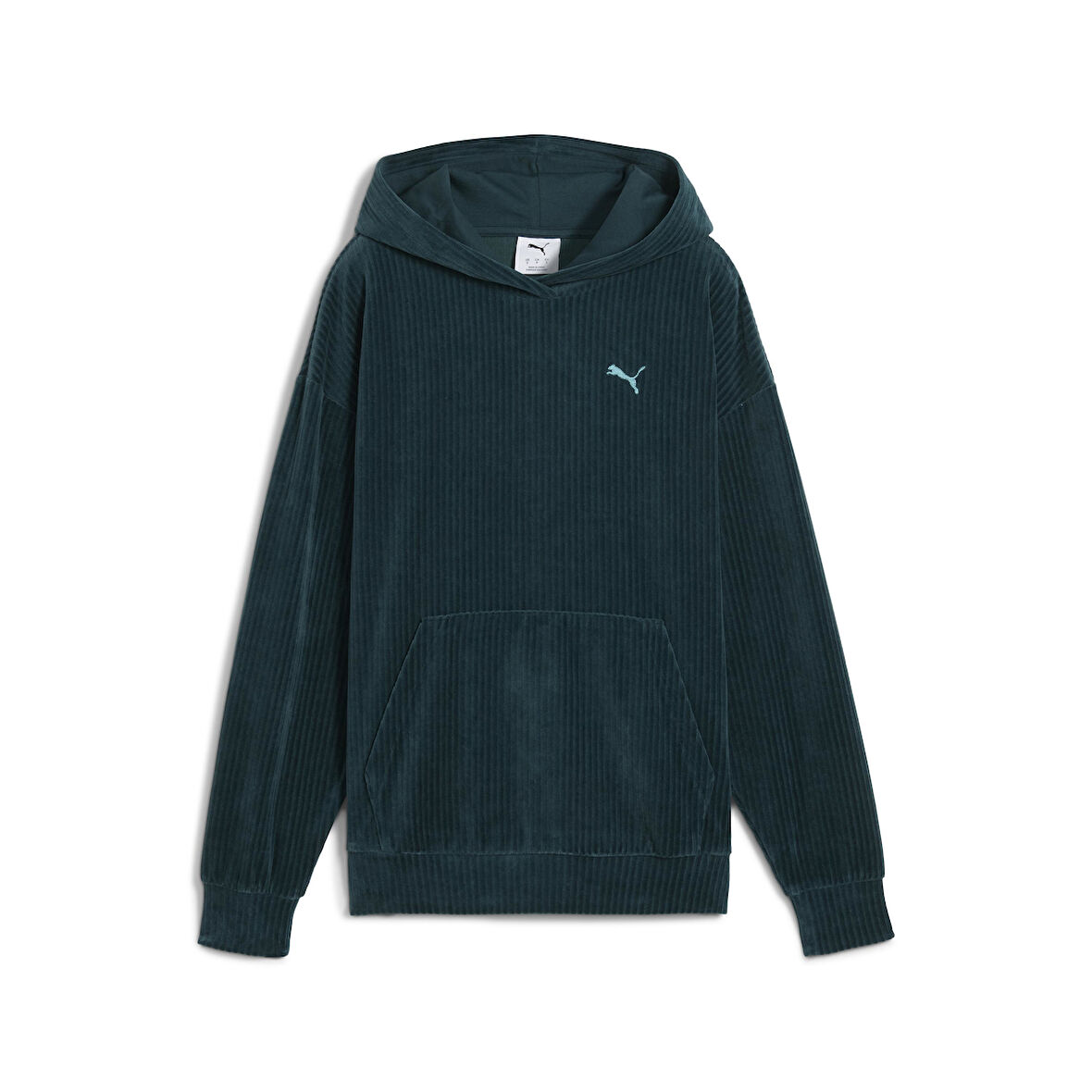 Puma Ess Elevated Velour Hoodie Kadın Yetişkin Sweatshirt