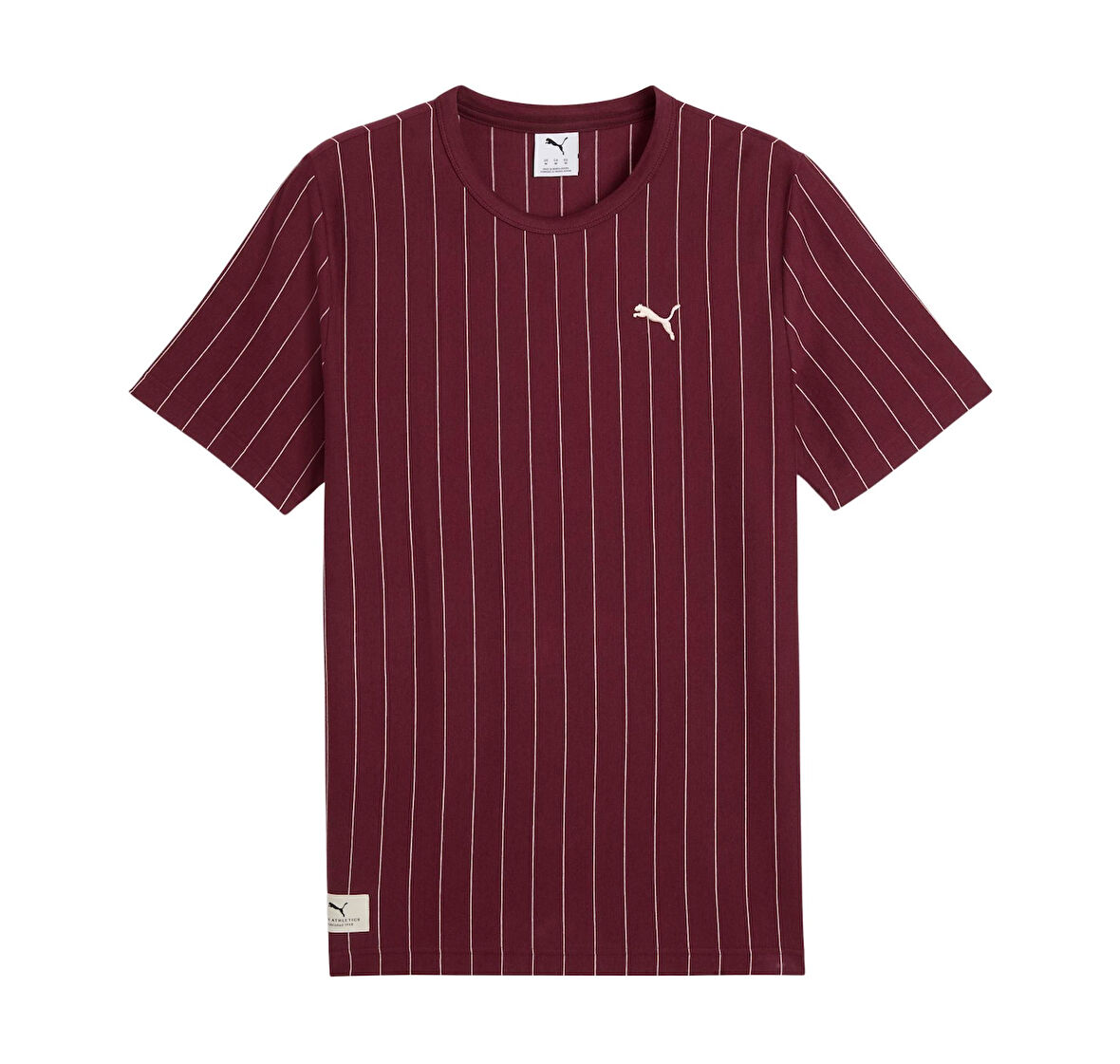 688220-96 Puma Class Striped Tee Erkek T-Shirt