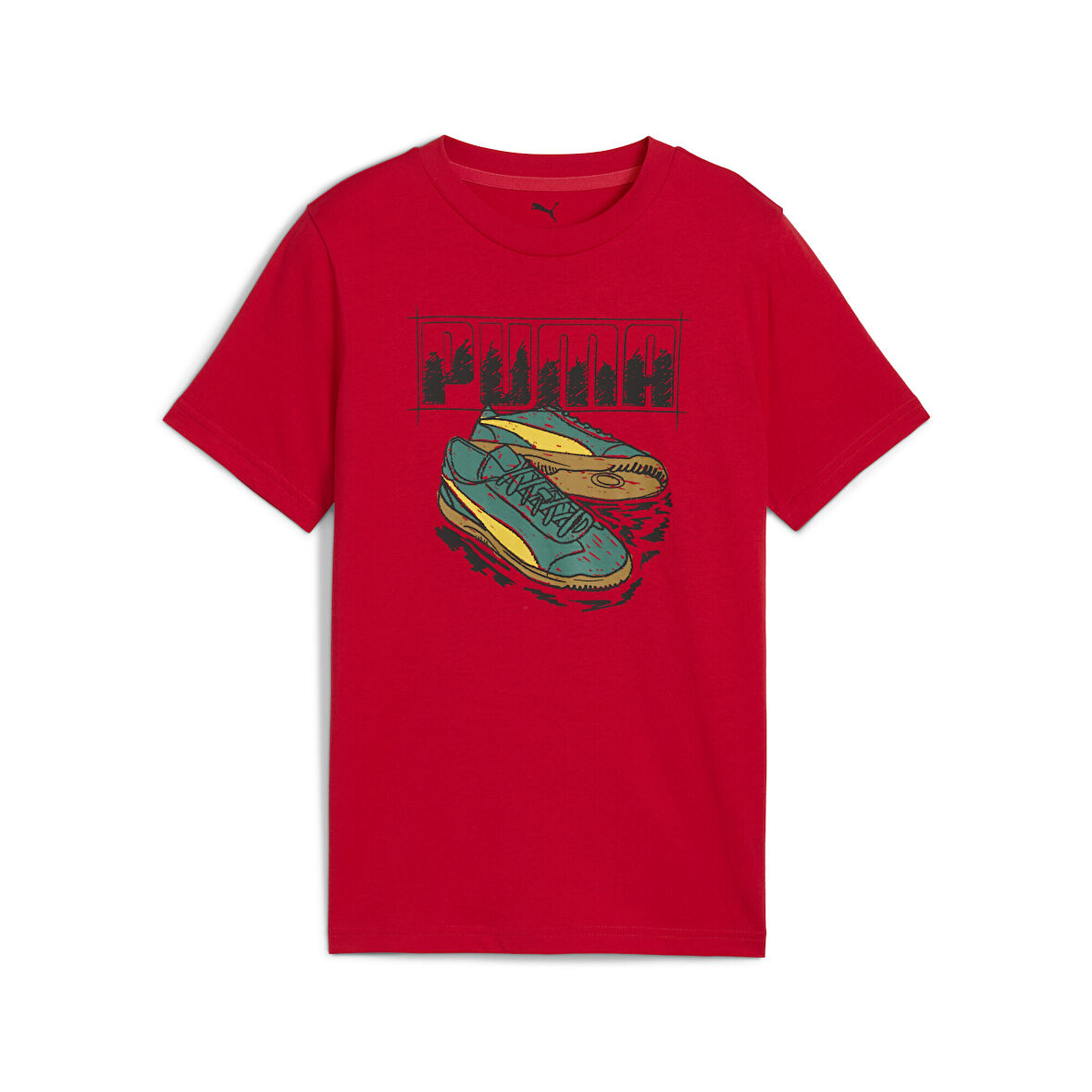 Puma 689939 11 Graphic Tee Çocuk Günlük T-Shirt