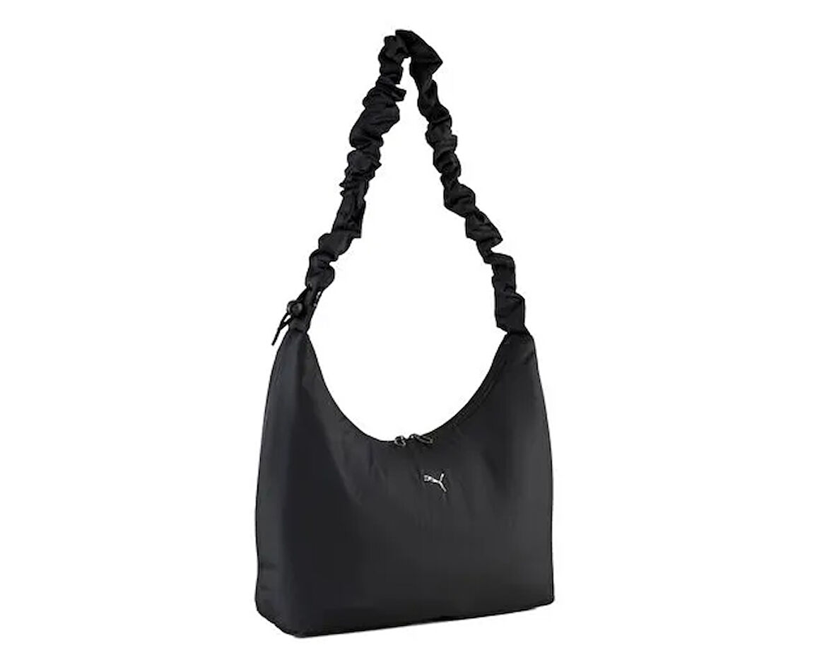 Puma Slouchy Hobo Bag Omuz Çantası-En: 32 cm, Boy: 30 cm, Derinlik: 11 cm 09184504 Siyah