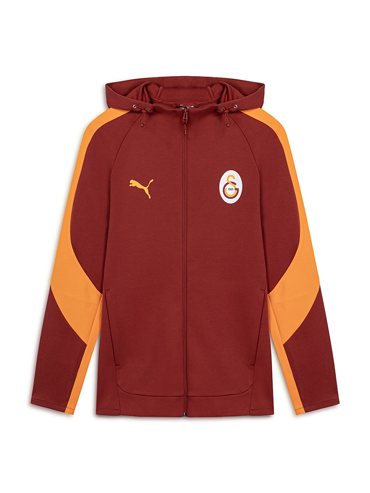 Galatasaray Puma A Takım Fermuarlı Kapüşonlu Sweatshirt 78290201