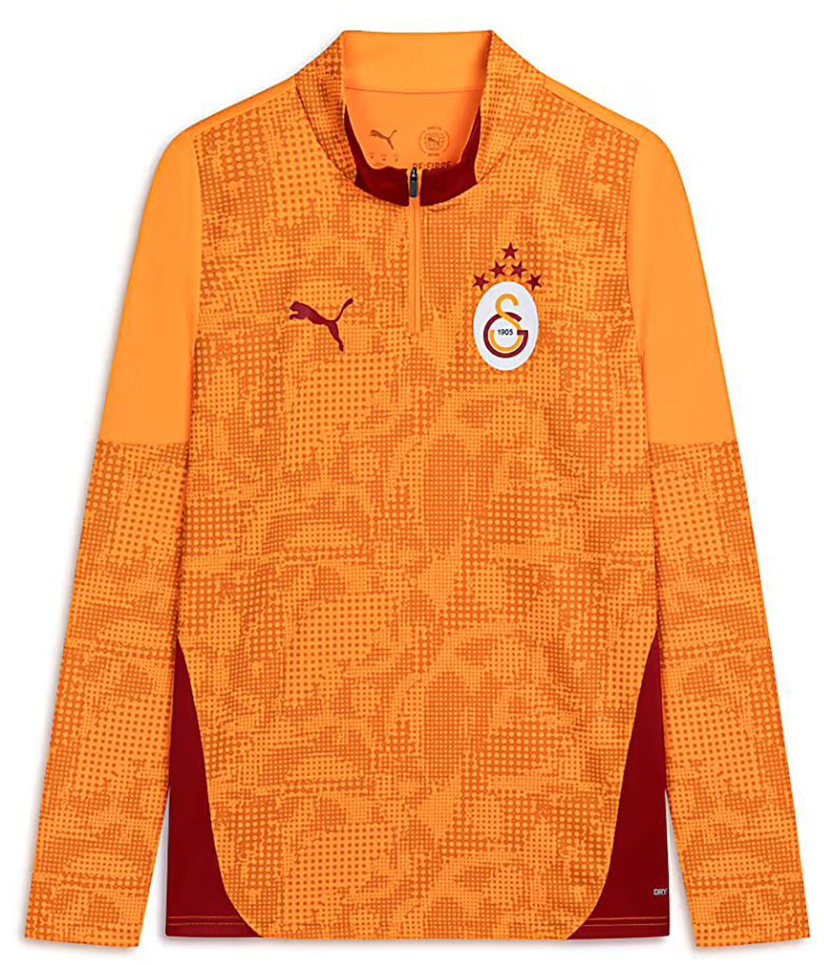 Galatasaray 25/26 A Takım 1/4 Fermuarlı Uzun Kollu Antrenman Üst Forma