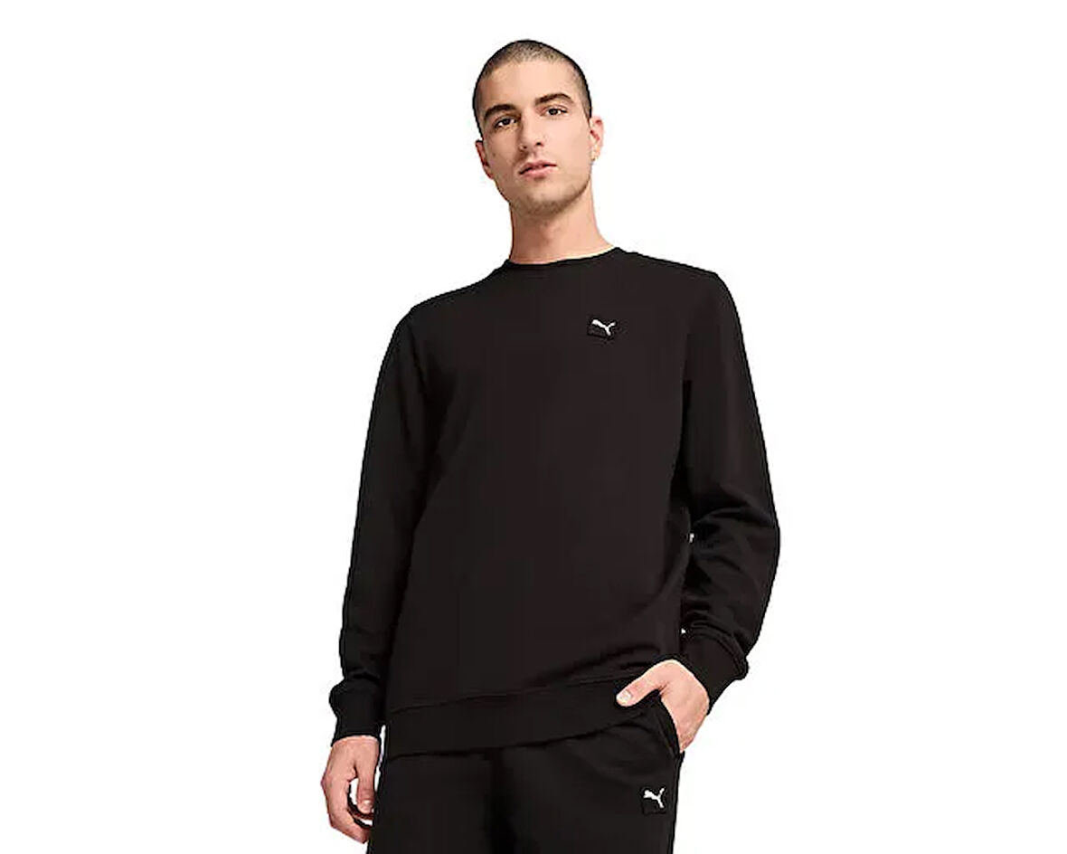 Puma Ess Elevated Crew Tr Erkek Günlük Sweatshirts 69089501 Renkli