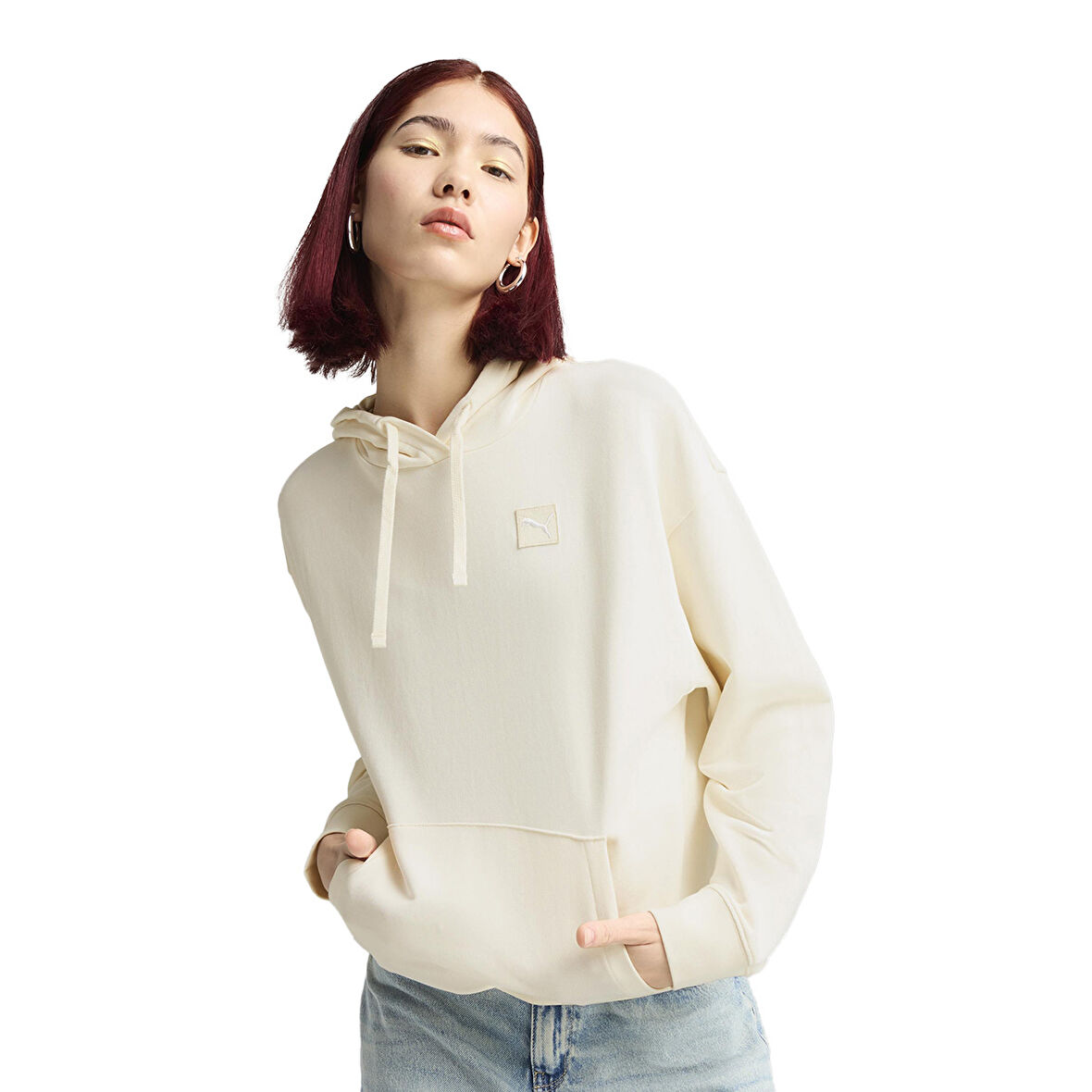 Essentials Elevated Kadın Bej Günlük Stil Sweatshirt 69090199